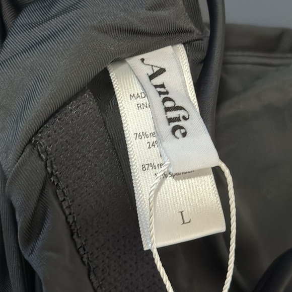 Andie One Piece Swimsuit Women's L Black The Asbury One Piece NWT Crisscross - Picture 8 of 14